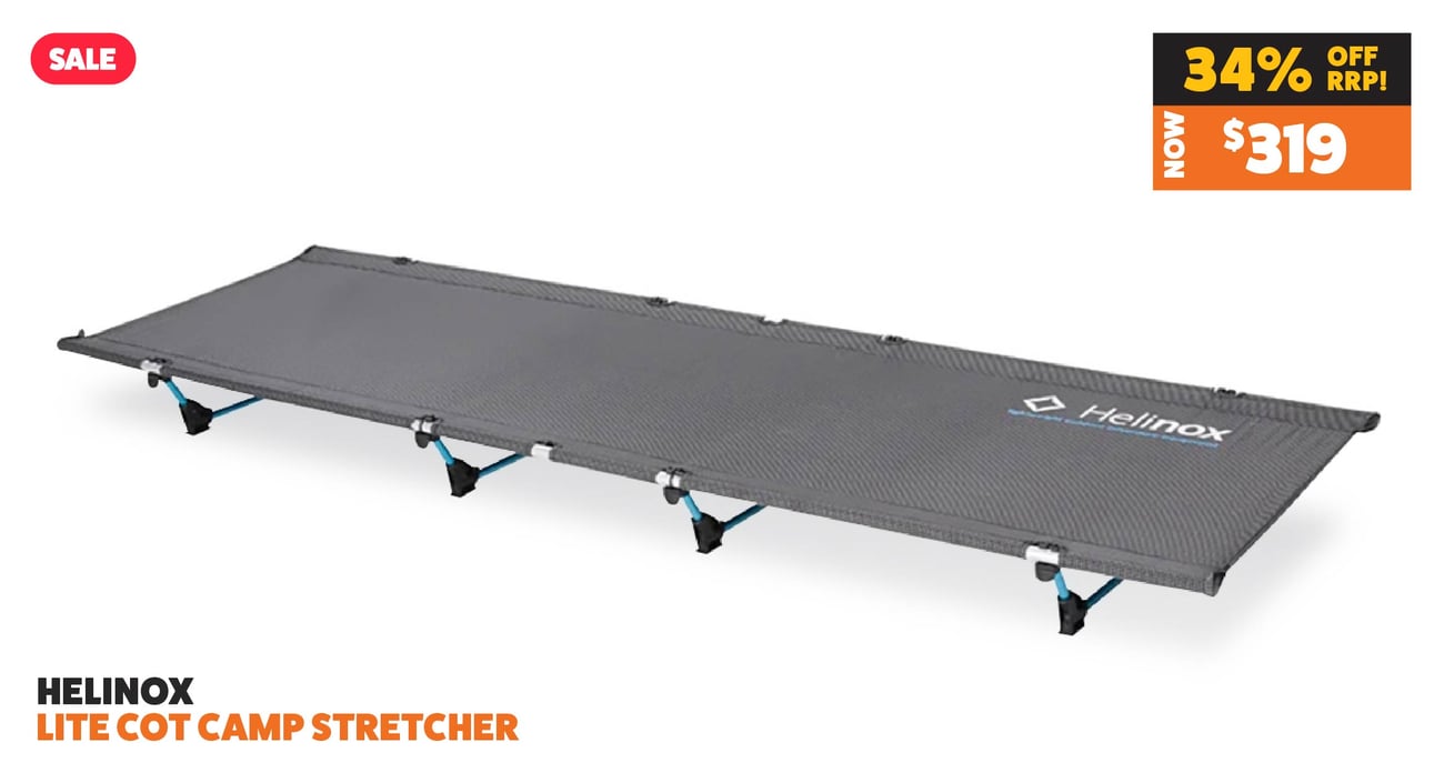 Helinox Lite Cot Camp Stretcher - on sale!