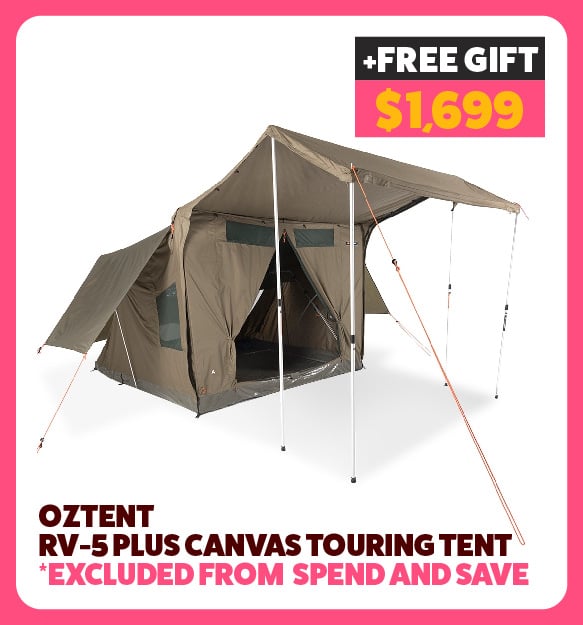 Oztent RV−5 Plus Canvas Touring Tent