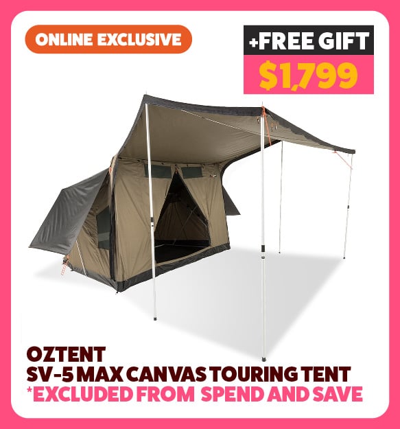 Oztent SV−5 Max Canvas Touring Tent