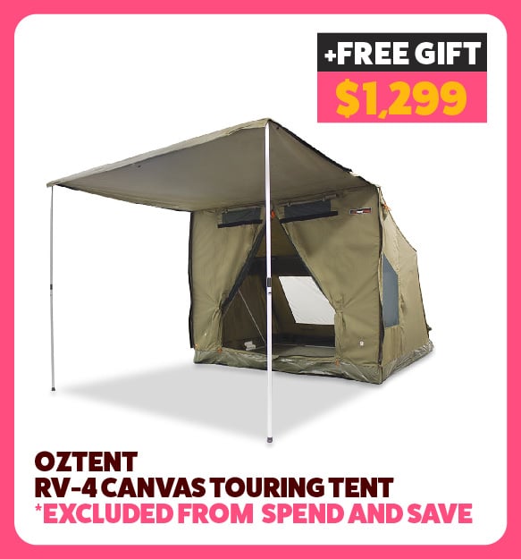 Oztent RV−4 Canvas Touring Tent