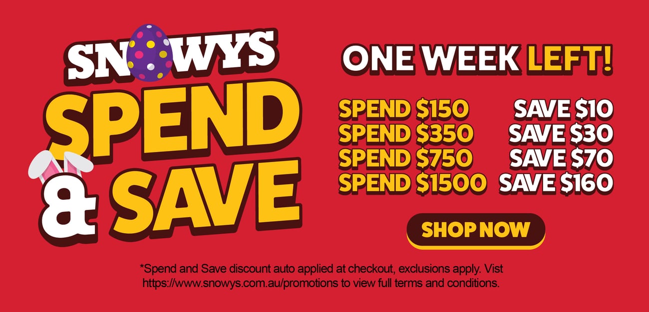 Spend and Save - 1 Week to go!