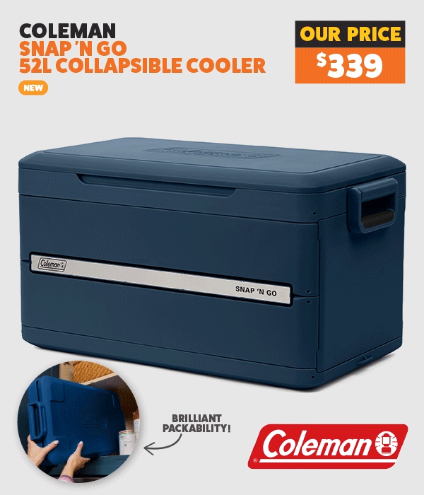 Coleman Snap 'N Go 52L Collapsible Cooler