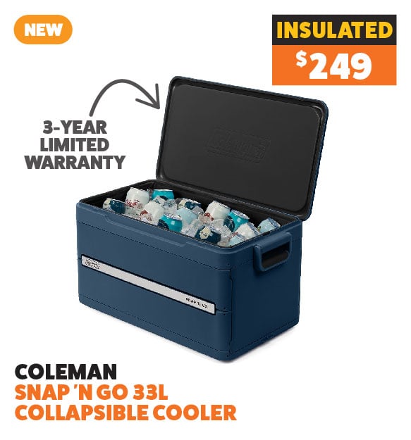 Coleman Snap 'N Go 33L Collapsible Cooler