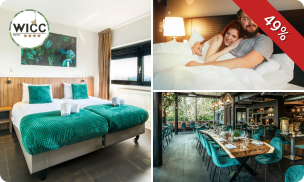 Overnachting voor 2 + ontbijt + evt. diner of 'Romantic Retreat' bij Hotel WICC