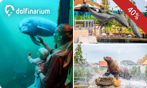 Entree voor het Dolfinarium