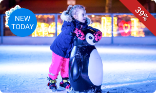 Schaatsen en glijden + drankje bij Wintertijd Heerlen