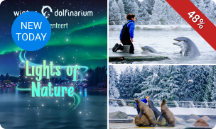 Entree voor het Winter Dolfinarium