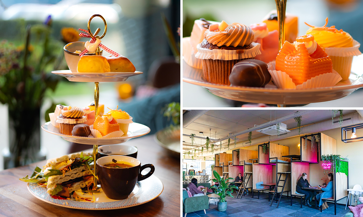 Luxe high tea + glas cava (2,5 uur) bij Puur Toeval