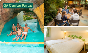 3, 4 of 7 overnachtingen voor 2 tot 6 personen in Center Parcs