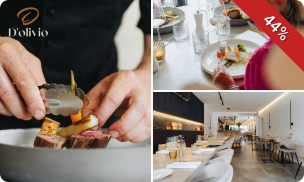 3-gangendiner of -lunch + amuse + prosecco bij D'Olivio