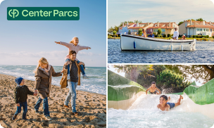 3, 4 of 7 overnachtingen voor 4 tot 6 in Center Parcs