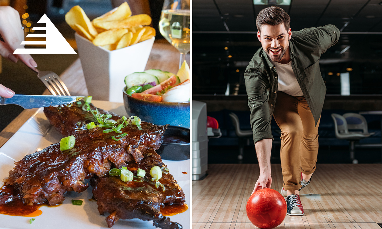 Spareribs à volonté + bowlen bij Bowling Antares