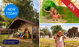 Weekend of midweek (5-6 personen) bij Lake Resort Beekse Bergen