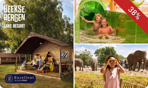 Weekend of midweek (5-6 personen) bij Lake Resort Beekse Bergen