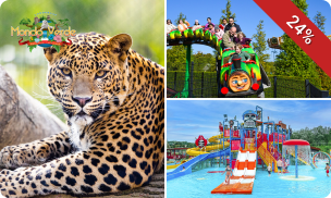 Dagentree voor park Mondo Verde + onbeperkt eten en drinken