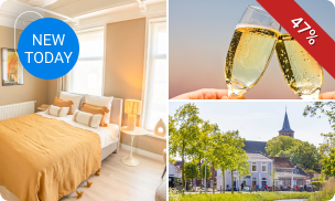 Overnachting voor 2 + welkomstdrankje + hapjesplank + late check-out bij Hotel Toxopeus Anjum