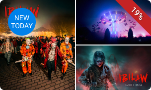 Entree voor Walibi Belgium Halloween