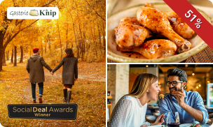 Wandelarrangement + 2-gangendiner bij De Knip