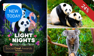 Entree Light Nights in Ouwehands Dierenpark