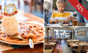 Pannenkoek naar keuze (+150 keuzes) bij De Pannenkoekenbakkerij Maaseik