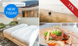 Overnachting(en) voor 2 + ontbijt + hoofdgerecht bij Fletcher