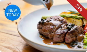 2-gangen keuzediner of -lunch bij De Suggestie