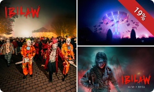 Entree voor Walibi Belgium Halloween
