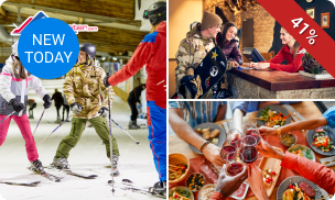 Skiplezier + All-You-Can-Eat & Drink bij Alpincenter Bottrop