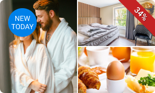 1, 2 of 3 overnachtingen voor 2 in Bad Nieuweschans + ontbijt + late check-out