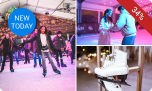 Schaatsen (2 uur) + schaatshuur + consumptiebon in hartje Weert