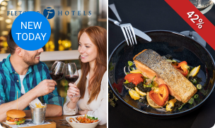 3-gangen Fletcher's Keuzemenu bij Fletcher Hotels