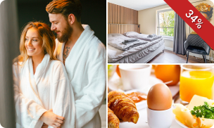 1, 2 of 3 overnachtingen voor 2 in Bad Nieuweschans + ontbijt + late check-out