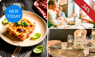 Italiaans 2- of 3-gangen keuzediner of -lunch bij Via Roma incl. digestief