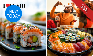 Sushibox (44 stuks) voor 2 personen voor afhaal