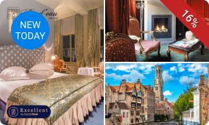 Overnachting voor 2 + ontbijt + late-checkout in Brugge