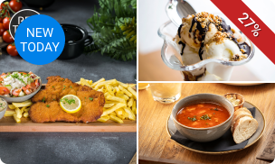 3-gangen keuzediner bij Restaria Kom Us Aan Budel