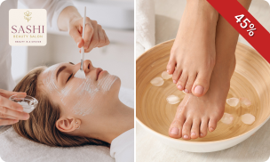 Pedicure- of gezichtsbehandeling naar keuze (45 tot 60 min)