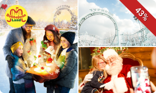 Entree voor Bobbejaanland Wintert