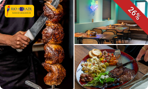 All-You-Can-Eat (kerst- en oud & nieuw-) diner of lunch (2 uur) Braziliaans bij Rio De Brazil
