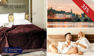 Overnachting voor 2 + ontbijt in hartje Maastricht