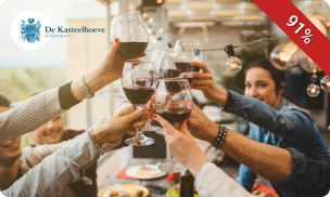 Wijnproeverij bij jou thuis + fles wijn (4, 6 of 8 pers) of bubbelproeverij (6 pers)