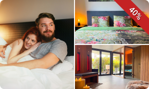 Overnachting voor 2 + ontbijt + privésauna (2 of 3 uur) in Turnhout