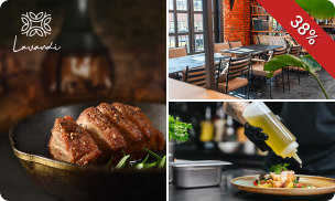 2-gangen keuzediner bij Restaurant Lavandi