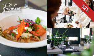 3-gangen keuzediner bij Fabulous 't Eilandje