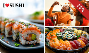 Sushibox (44 stuks) voor 2 personen voor afhaal