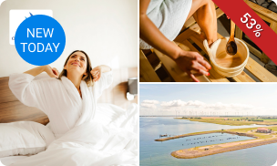 1,2 of 3 overnachting(en) voor 2 tot 4 pers. + privésauna + ontbijt aan de Oosterschelde