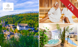 Overnachting voor 2 + toegang tot spa + late check-out + evt. ontbijt in Luxemburg