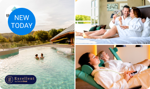 Overnachting voor 2 + ontbijt + massagestoel + wellness bij Thermae 2000