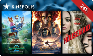 Bioscoopticket voor Kinepolis in België