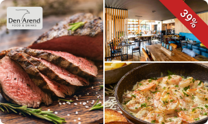 3-gangen keuzelunch of -diner